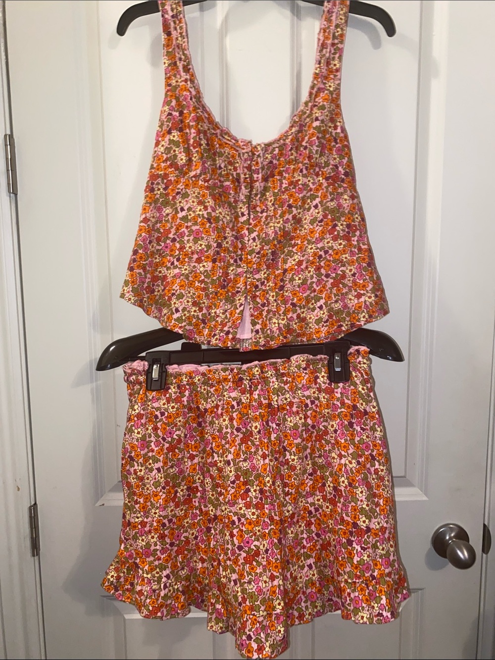 NWT FREE PEOPLE ELLIA SET IN SPRING BLOSSOM COMBO SIZE SMALL SET